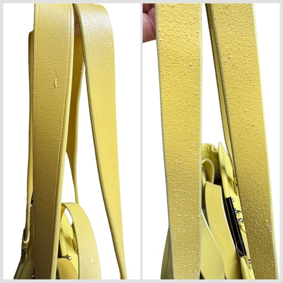 Jimmy Choo Farrah Leather Satchel Shoulder Bag - Picture 14 of 16